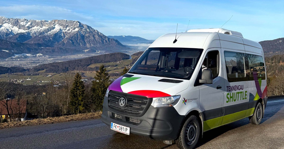 Tennengau Shuttle - Foto: Salzburger Verkehrsverbund GmbH